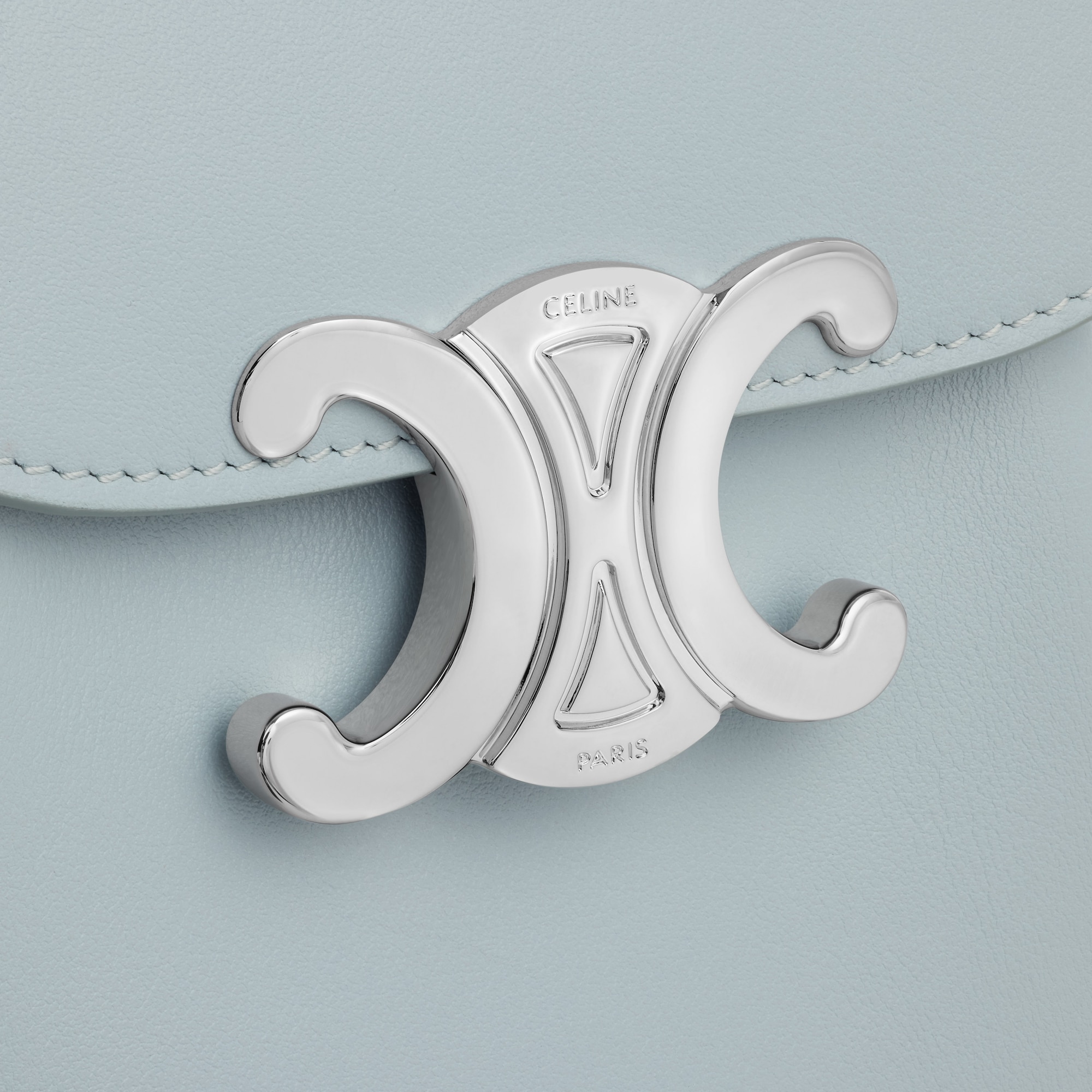 BACKPACK CELINE BONNIE IN SMOOTH CALFSKIN ICE BLUE - Image 4